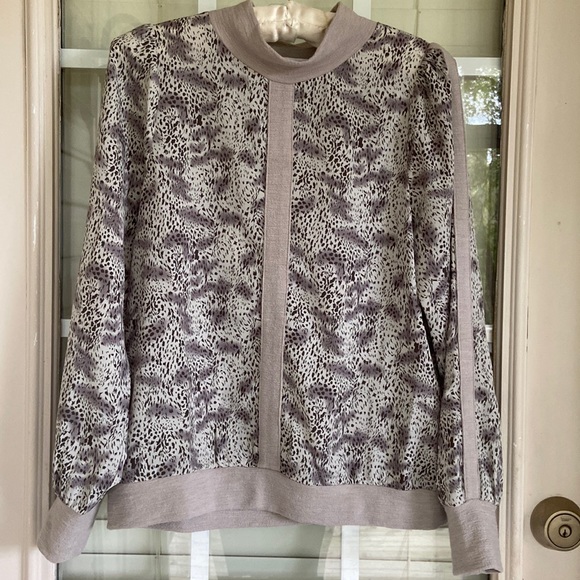 THML Animal Print Blouse - Picture 2 of 9